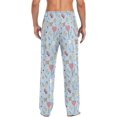 thumbnail image 2 of Top-kevin Cartoon Colorful Medical Objects Blue Pajamas For Men Pants with Pockets Comfy Mens Pj Pants for Winter Christmas Gifts, 2 of 13