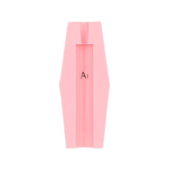 Sacapuntas 4 en 1 para cejas, herramienta auxiliar segura y portátil para afilar cosméticos, color rosa