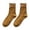Yellow, variant on Women's Mid Calf Socks Plain Soft Feel Ribbed Socks Casual Daily Fall Crew Socks