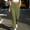 Army Green women straight leg pants with pockets a1, variant on Cagogo Women's Straight Leg Elastic Waist Trousers With Pockets Casual Solid Loose Ankle Pants Workout Lounge Yoga Summer Beach Travel Office, Army Green M