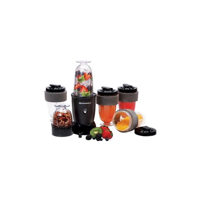 Licuadora Portátil Mini Personal 17pz Elite Gourmet Elite Gourmet EPB-1800A