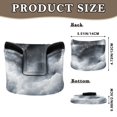 thumbnail image 2 of Haosy Rolling Cloud Marble Golf Mallet Putter Cover Strong Magnetic Leather Golf Club Headcover Closure, 2 of 7