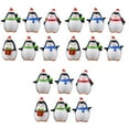 thumbnail image 4 of BERTDOMD 18-Piece Christmas Mini Penguin Ornament Set with Cute Holiday Decorations, Assorted Colorful Designs for Festive Cheer, 4 of 5