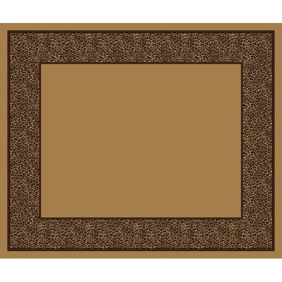 Milliken Design Center Area Rug WASABU GOLDEN LEOPARD Wasabu Golden Leopard 3' 10" x  5' 4" Rectangle