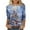 Blue, variant on MaFYtyTPR Christmas Clothes for Women Fashion Women's Casual Christmas Tree Printed Round Neck 3/4 Sleeve T-shirt Pink S