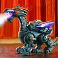 thumbnail image 3 of Electronic Walking Dinosaur Roar Colorful Light Electric Toys Control Remoto Modelo de Dinosaurio para Niños de 3 a 8 años de Edad, Niña Niño , Edad Hugo Dinosaurio caminando, 3 of 10