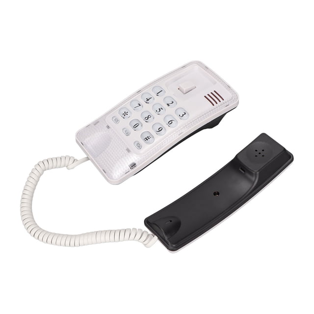 Teléfono con cable doméstico, KXT‑438 Teléfono de pared con cable Teléfono de pared con cable Teléfono con cable Elegante y moderno