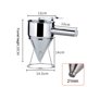 thumbnail image 2 of Dispensador de batería para panqueques de acero inoxidable resistente - disponible en una variedad de tamaños, 2 of 11