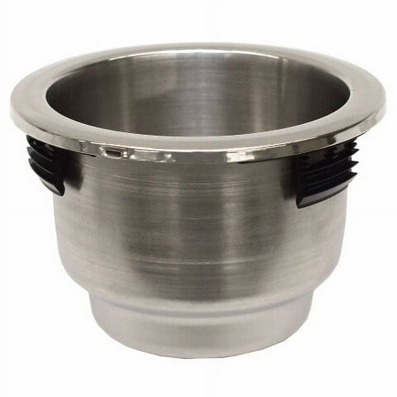 ITC Boat Cup Holder 81427SS304 | Ring Mounted 4 Inch 316 Stainless