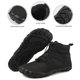 thumbnail image 2 of Botas de nieve WDOplteas Invierno Térmicas Antideslizantes Impermeables Hombre Mujer Negro 46, 2 of 9