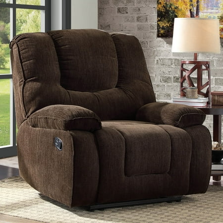 Better Homes and Gardens Big & Tall Recliner with In-Arm Storage and USB, Multiple Color (Best Big Man Recliner Chair)