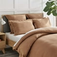 thumbnail image 2 of Levtex Home - 100% Linen - Queen Duvet Cover - Washed Linen - Sandstone - Duvet Cover Size (90x94in.), 2 of 7