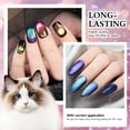 thumbnail image 3 of Esmalte de uñas TWOEIGHT 9D Cat Eye Gel con 1 imán, 8 ml, juego de 6, 3 of 6
