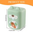 thumbnail image 2 of Adhesive Kitchen Sink Strainer Mesh Box, Wall-Mounted Waste Holder with Double-Layer Filters, Cute Countertop Organizer, No-Drill Stick-On Caddy for Compost & Trash, Plastic 1-Pack, 1 Storage Box, 2 of 8