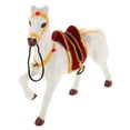 thumbnail image 4 of Raindrops Mini Horse Ornament Desktop Plastic Horse Adornment Home Horse Statue For Tea House, 4 of 7