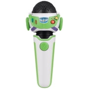 Disney Pixar Toy Story 5 Buzz Lightyear Kids Voice Changer Microphone with Pop-Out Wings, Ages 3+