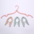 thumbnail image 2 of 8 Pieces Portable Plastic Foldable Garment Rack, 2 of 5