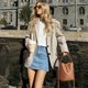 thumbnail image 2 of Bolso tipo bombonera BOSTANTEN Small de piel vegana para mujer, 2 of 6