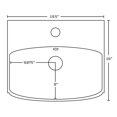 thumbnail image 4 of Imaginations Américaines 19.5-po. W Vessel Set Blanc, 4 of 9