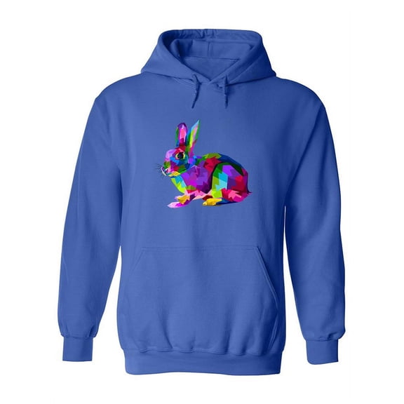 Geometrical Rabbit  Hoodie Women -Image by Shutterstock, Female XX-Large