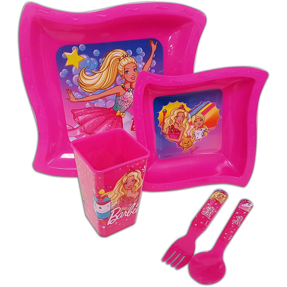 Barbie dinnerware set Clearance