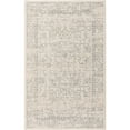 thumbnail image 1 of Unique Loom Isabella High-Low Pile Border Rug 5' x 8' Rectangle Ivory/Black, 1 of 1