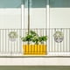 thumbnail image 2 of 2 macetas colgantes de hierro para exterior, decoración de interiores, balcón, etc., 2 of 6