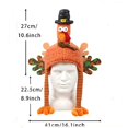 thumbnail image 3 of PRETXORVE Thanksgiving Decorations, Fall Decor, Thanksgiving Turkey Hat Party Decorations Wearable Turkey Hat, 3 of 6