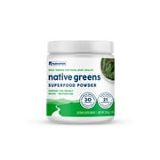 NativePath Native Greens Superfood Powder - Daily Super Greens Powder with Organic Greens and Superfoods to Support Detox, Thyroid, and Gut Health for Energy and Positive Body Changes, 30 Servings