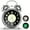 Silver, variant on Super Loud Alarm Clock for Heavy Sleepers, 4 inches Twin Bell Alarm Clock with Backlight, Silent Non-Ticking & Luminous dial, Digital Alarm Clocks for Kids, Adults, Bedrooms, Silver