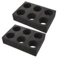 thumbnail image 1 of 2 Pcs Coffee Mug Holder Beverage Carrier Drink Carrier Holder Drink Packaging Tray Take Out Cup Holder, 1 of 2