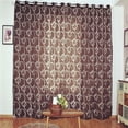 thumbnail image 4 of Panel de Cortina BLESIY surtido sala dormitorio decoración 100x250cm Círculo marrón, 4 of 8