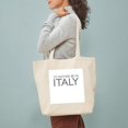 thumbnail image 3 of CafePress - I'd Rather Be In Italy Tote Bag - Unisex Canvas Tote Bag, Beige, 1-Piece, 3 of 7
