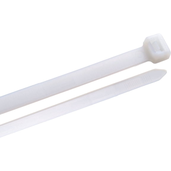 GB Gardner Bender 45-518N 18" White Nylon Heavy Duty Tie Pack 10 Count