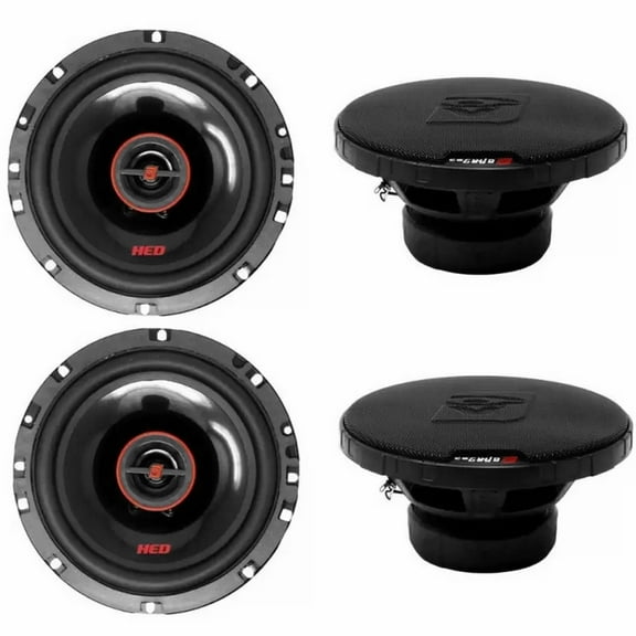 Cerwin Vega H7652 6.5" HED Series 2-Way Coaxial Car Speakers 1280W Max (240W RMS) (2-Pairs, 4-Total)