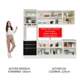 thumbnail image 5 of Cocina Integral Completa Modular Madesa Lux 240cm BN 03, 5 of 5