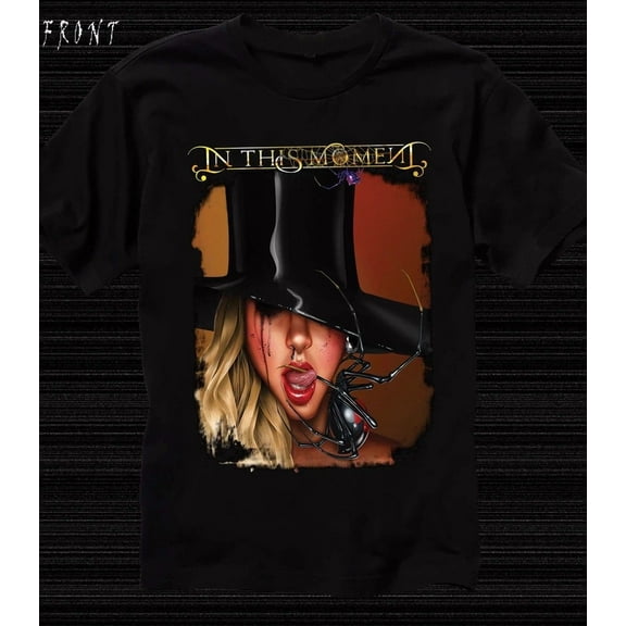 VINTAGE In This Moment band black retro T-shirt Unisex tee All sizes S-5Xl 96