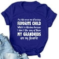 thumbnail image 1 of Hauts pour Femmes en Liquidation, Chemise Imprimée à Lettres, Manches Courtes, Tunique Blouse, 1 of 3