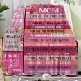 thumbnail image 2 of Gifts for Mom Blanket, Mom Blanket from Daughter Son,Birthday Gifts for Mom,Best Mom Gifts for Mothers Day/Christmas/Valentine''s Day 50" x 40", 2 of 6