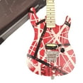 thumbnail image 4 of Van Halen 5150 EVH Minature Guitars EVH004 Mini Guitar  Red White, 4 of 13