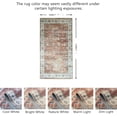 thumbnail image 2 of JV Home Runner Rug Oushak Beige 2'7" x 5' Washable Rugs Anti Slip, 2 of 6