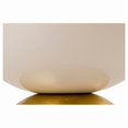 thumbnail image 4 of Pasargad Home Calista Brass/Ivory Side Table, 4 of 5