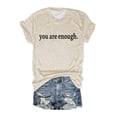 thumbnail image 1 of VJATTWR Hauts à Manches Courtes pour Femmes Mode Été Imprimé Manches Courtes Col Rond Grande Taille T-Shirt Haut pour Femmes T-Shirt en Coton Décontracté T-Shirt en Coton Décontracté L, 1 of 4