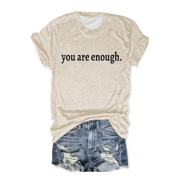 VJATTWR Hauts à Manches Courtes pour Femmes Mode Été Imprimé Manches Courtes Col Rond Grande Taille T-Shirt Haut pour Femmes T-Shirt en Coton Décontracté T-Shirt en Coton Décontracté L