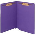 thumbnail image 6 of Smead 25550 WaterShed CutLess Straight Tab Letter Size 2-Fastener Folders - Purple (50/Box), 6 of 7