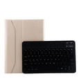 thumbnail image 1 of Compatible FT-1030D Bluetooth ABS Keyboard + Skin Texture Leather Case High quality Gift, 1 of 5