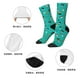 thumbnail image 5 of Balery Sushi Calcetas Largas con Estampado para Hombre y Mujer – Suaves y Transpirables, Talla Única (US 5-11), 5 of 6