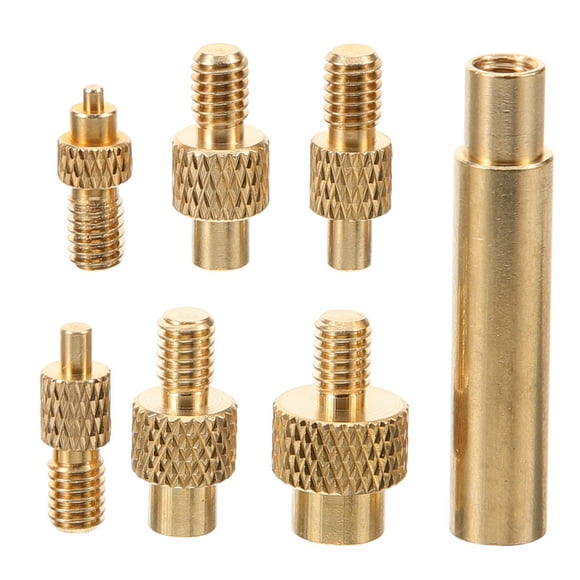 KAKOWELY 1 Set Heat Set Insert Thread Knurled Nut Heat Set Insert Tool For Injection Molding,1.57"X0.16"X0.16"