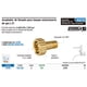 thumbnail image 1 of Acoplador llenado p/tanque estacionario,ACME 1-3/4x3/4'NPT Foset Acoplador llenado p/tanque estacionario,ACME 1-3/4x3/4'NPT, 1 of 1