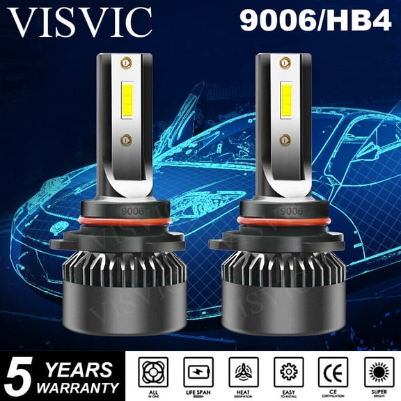 9006 HB4 LED Headlight Bulb Low Beam Conversion Kit Super Bright Car Accessories